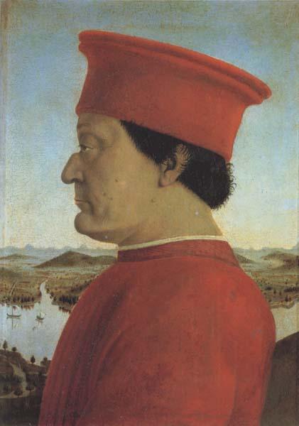 Piero della Francesca Federigo da Montefeltro and his Wife Battista Sforza (mk45)